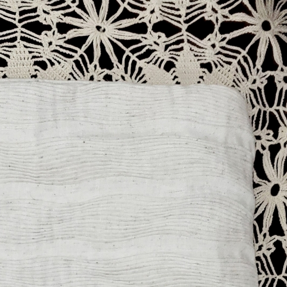 DKNY & Global Goods Pillow Sham Case Cover Ribbed Oversized Linen Cotton 22" x22 - Picture 5 of 8